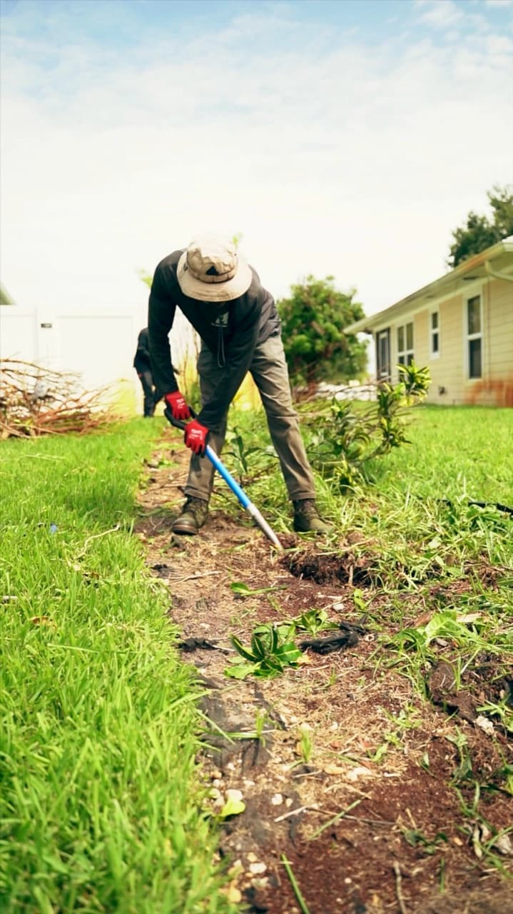 Big Ape Lawn Care: The crew at work, cut for social and ads.